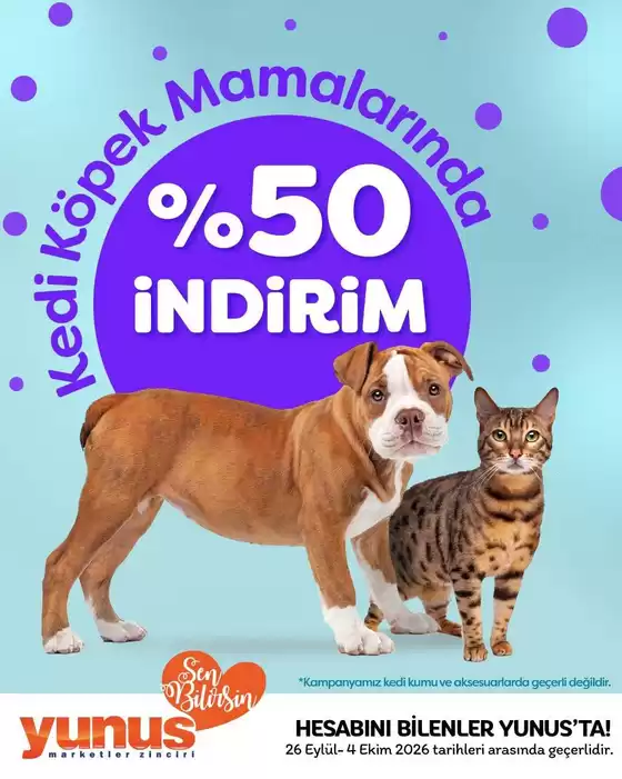 Yunus Market kataloğu | Yunus Market katalog | 2026-09-26T00:00:00.000Z - 2026-10-04T00:00:00.000Z