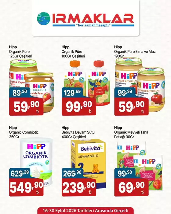 Irmaklar Market kataloğu | Oferta | 2026-09-28T00:00:00.000Z - 2026-09-30T00:00:00.000Z