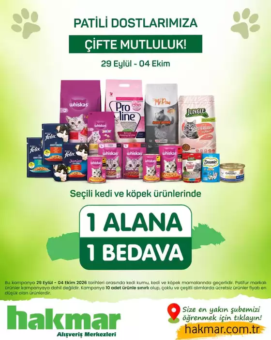 Hakmar kataloğu | Güncel özel kampanyalar | 2026-09-29T00:00:00.000Z - 2026-10-04T00:00:00.000Z