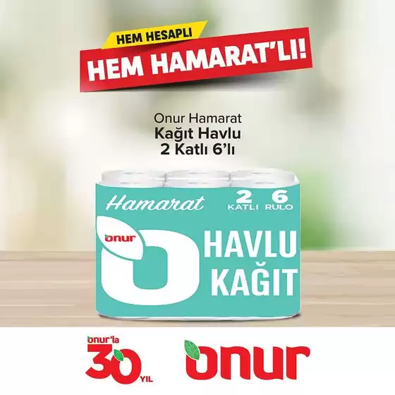 Onur Market kataloğu | Sizin için en iyi tekliflerimiz | 2026-09-29T00:00:00.000Z - 2026-10-13T00:00:00.000Z