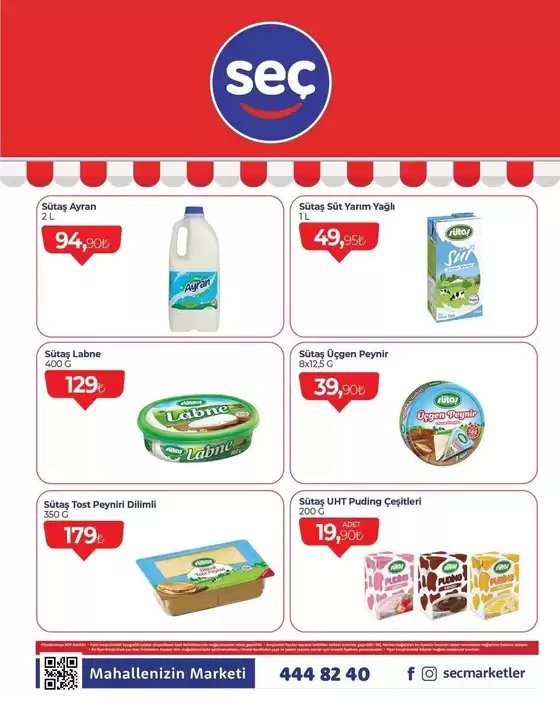 Seç Market kataloğu | Tüm müşteriler için harika teklif | 2026-09-29T00:00:00.000Z - 2026-10-13T00:00:00.000Z