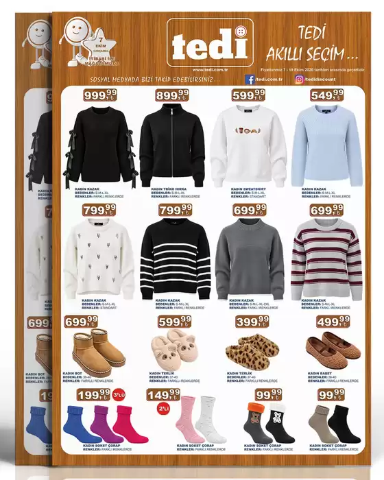 Tedi kataloğu | Oferta | 2026-09-29T00:00:00.000Z - 2026-10-19T00:00:00.000Z