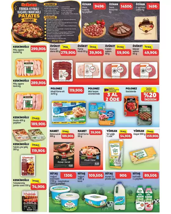 Özhan Market kataloğu, Altınova (Yalova) | Sizin için en iyi fırsatlarımız | 2026-10-01T00:00:00.000Z - 2026-10-15T00:00:00.000Z