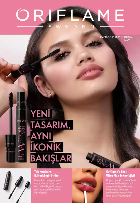Oriflame kataloğu | Özel fırsatlar ve indirimler | 2026-10-01T00:00:00.000Z - 2026-10-31T00:00:00.000Z