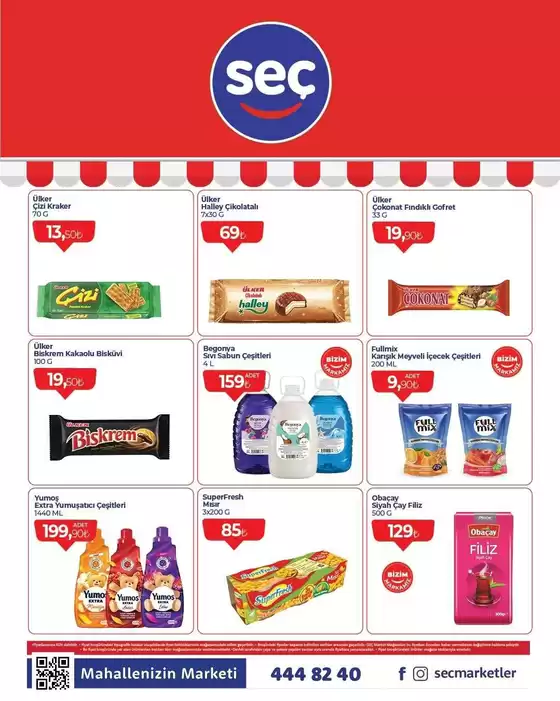 Seç Market kataloğu | En iyi fırsatlarımız | 2026-10-01T00:00:00.000Z - 2026-10-15T00:00:00.000Z