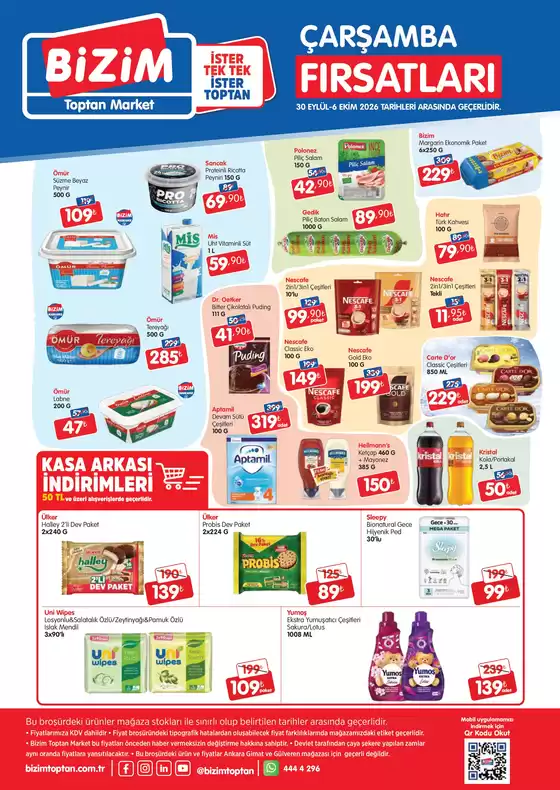 Bizim Toptan kataloğu | Bizim Toptan katalog | 2026-09-30T00:00:00.000Z - 2026-10-06T00:00:00.000Z