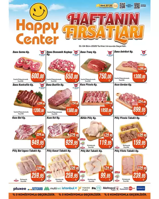 Happy Center kataloğu | Tasarrufçular için en iyi teklifler | 2026-10-01T00:00:00.000Z - 2026-10-04T00:00:00.000Z