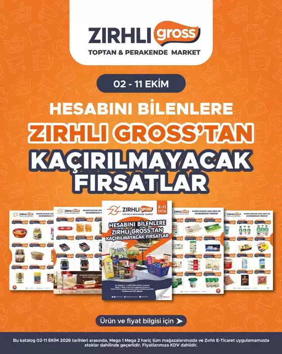 Zırhlı Toptan market kataloğu | Tüm müşteriler için en iyi fırsatlar | 2026-10-02T00:00:00.000Z - 2026-10-11T00:00:00.000Z