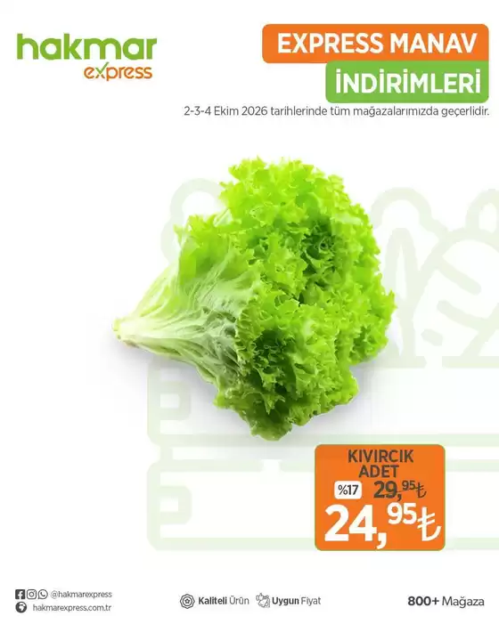 Hakmar Express kataloğu, Güllü | Sizin için en iyi tekliflerimiz | 2026-10-02T00:00:00.000Z - 2026-10-04T00:00:00.000Z