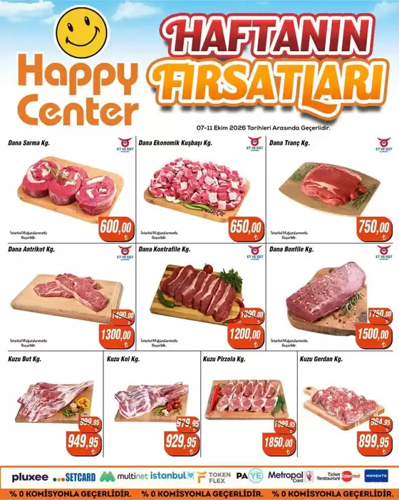 Happy Center kataloğu | Tüm fırsat avcıları için en iyi teklifler | 2026-10-07T00:00:00.000Z - 2026-10-11T00:00:00.000Z
