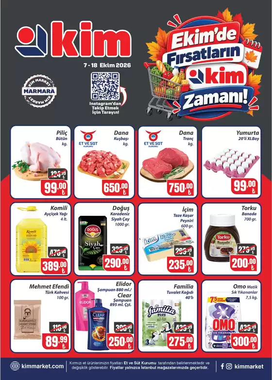 Kim Market kataloğu | Herkes için cazip özel teklifler | 2026-10-07T00:00:00.000Z - 2026-10-18T00:00:00.000Z