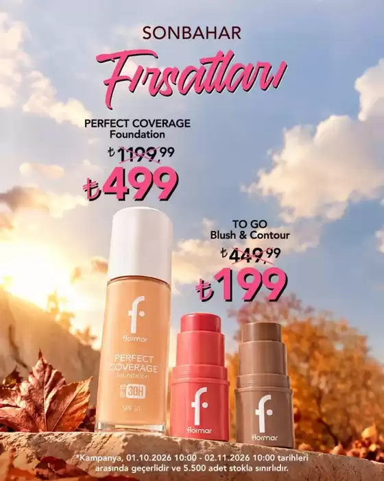 Flormar kataloğu | Oferta | 2026-10-07T00:00:00.000Z - 2026-11-02T00:00:00.000Z