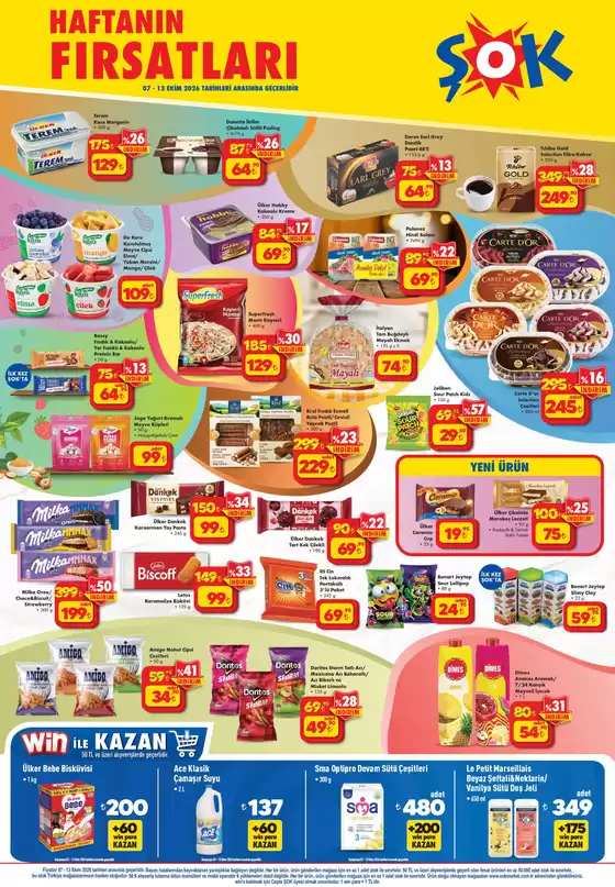 Şok Market kataloğu | Şokta Haftanin Firsatlari | 2026-10-07T00:00:00.000Z - 2026-10-13T00:00:00.000Z