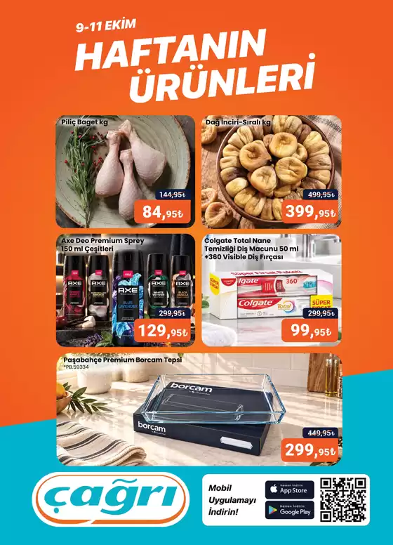 Çağrı Market kataloğu | Sizin için özel teklifler | 2026-10-09T00:00:00.000Z - 2026-10-11T00:00:00.000Z
