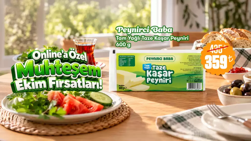 Peynirci Baba kataloğu | Oferta | 2026-10-08T00:00:00.000Z - 2026-10-31T00:00:00.000Z