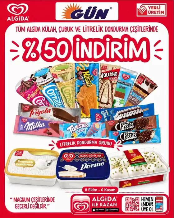 Gün Süpermarket kataloğu | Gün Süpermarket katalog | 2026-10-08T00:00:00.000Z - 2026-11-06T00:00:00.000Z