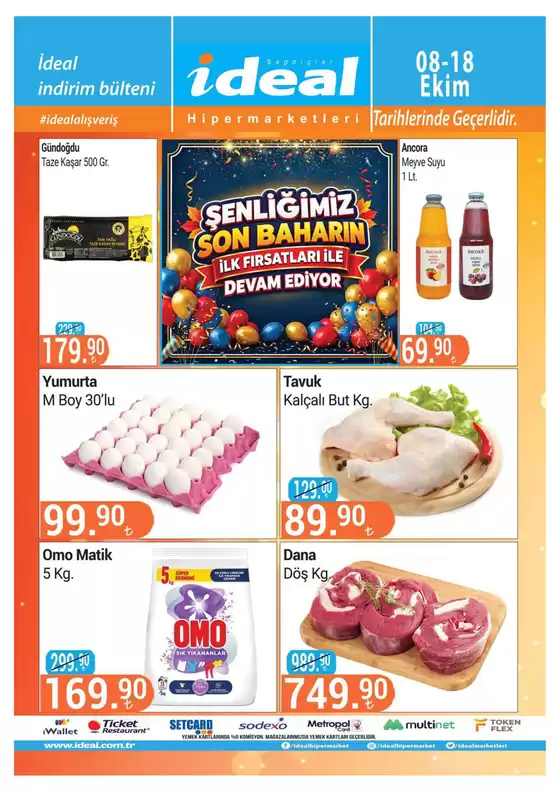 İdeal Hipermarket kataloğu | Bulten | 2026-10-08T00:00:00.000Z - 2026-10-18T00:00:00.000Z