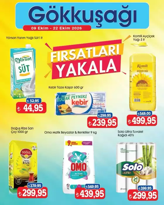 Gökkuşağı Market kataloğu | Oferta | 2026-10-09T00:00:00.000Z - 2026-10-22T00:00:00.000Z