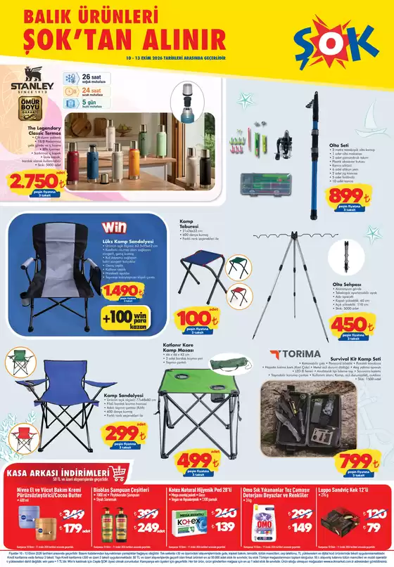 Şok Market kataloğu | Güncel özel kampanyalar | 2026-10-10T00:00:00.000Z - 2026-10-13T00:00:00.000Z