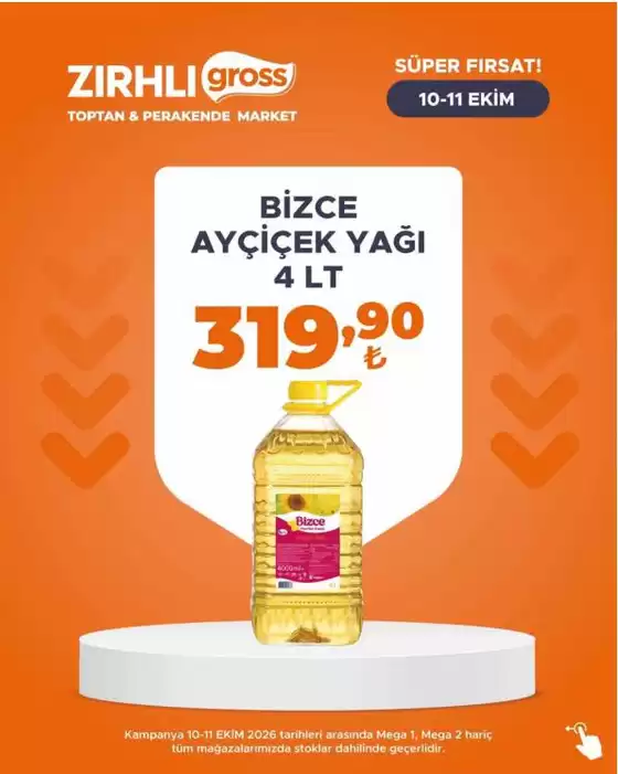 Zırhlı Toptan market kataloğu | Tasarrufçular için en iyi teklifler | 2026-10-10T00:00:00.000Z - 2026-10-11T00:00:00.000Z