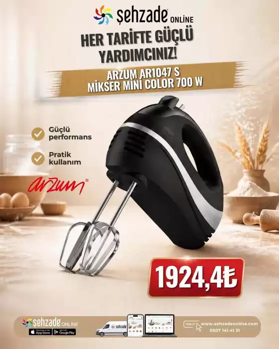 Şehzade kataloğu | Güncel özel kampanyalar | 2026-10-12T00:00:00.000Z - 2026-10-26T00:00:00.000Z