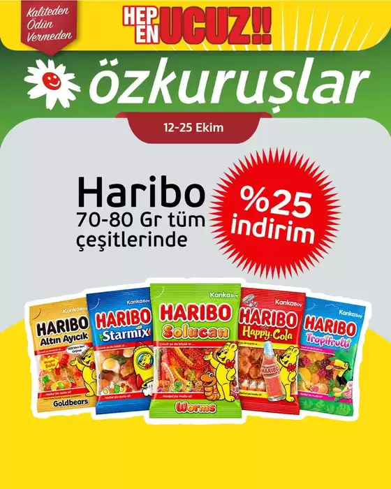 Özkuruşlar kataloğu | Seçili ürünlerde harika indirimler | 2026-10-12T00:00:00.000Z - 2026-10-25T00:00:00.000Z