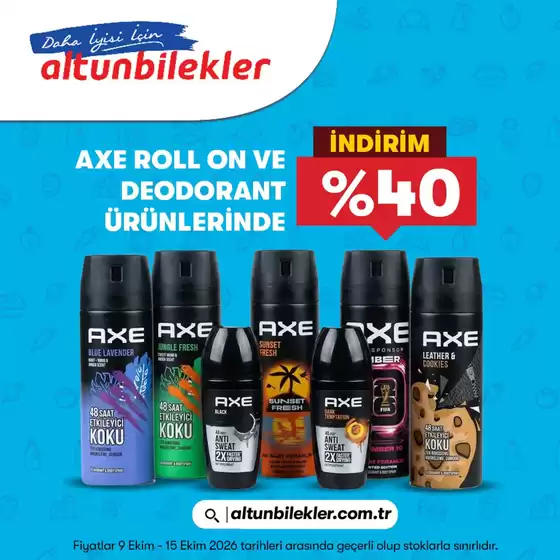Altunbilekler kataloğu | Oferta | 2026-10-13T00:00:00.000Z - 2026-10-15T00:00:00.000Z