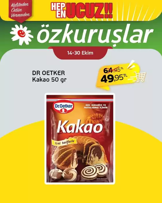 Özkuruşlar kataloğu, Kalınağaç | En iyi fırsatlar ve indirimler | 2026-10-14T00:00:00.000Z - 2026-10-30T00:00:00.000Z