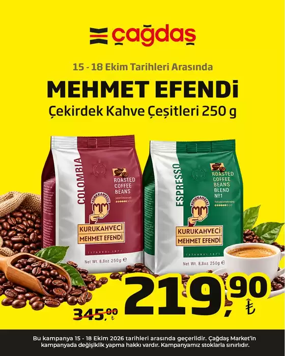 Çağdaş kataloğu | Herkes için cazip özel teklifler | 2026-10-15T00:00:00.000Z - 2026-10-18T00:00:00.000Z