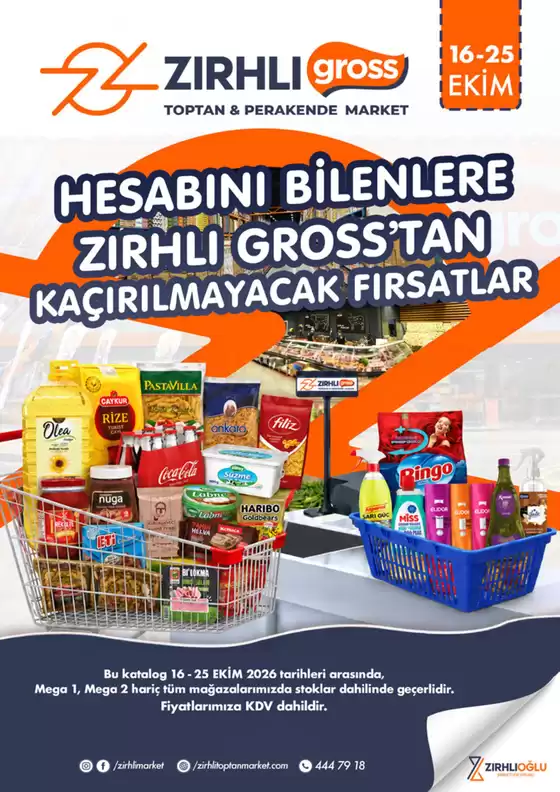 Zırhlı Toptan market kataloğu | 16 25 Ekim Indirimleri | 2026-10-16T00:00:00.000Z - 2026-10-25T00:00:00.000Z