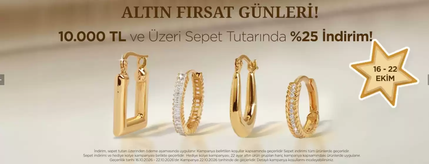Gülaylar Altın kataloğu, Balçık | Altin firsat Günteri | 2026-10-19T00:00:00.000Z - 2026-10-22T00:00:00.000Z