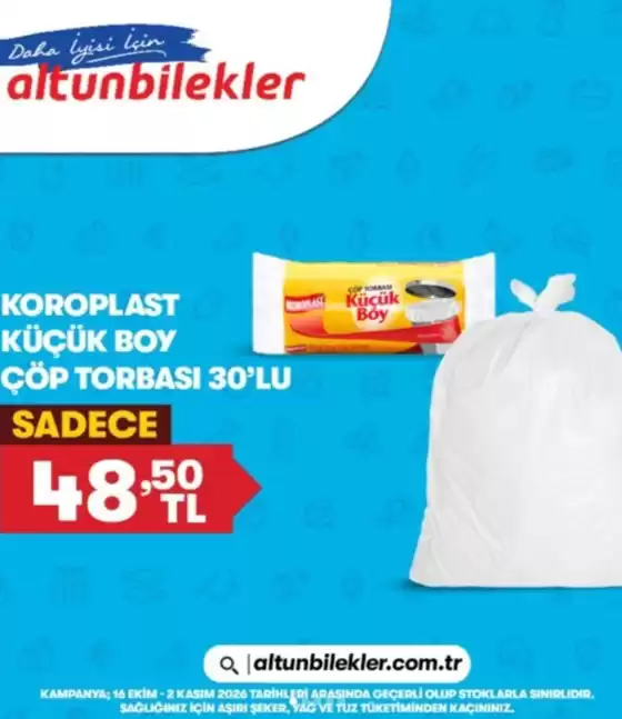 Altunbilekler kataloğu | Özel teklifler | 2026-10-19T00:00:00.000Z - 2026-11-02T00:00:00.000Z