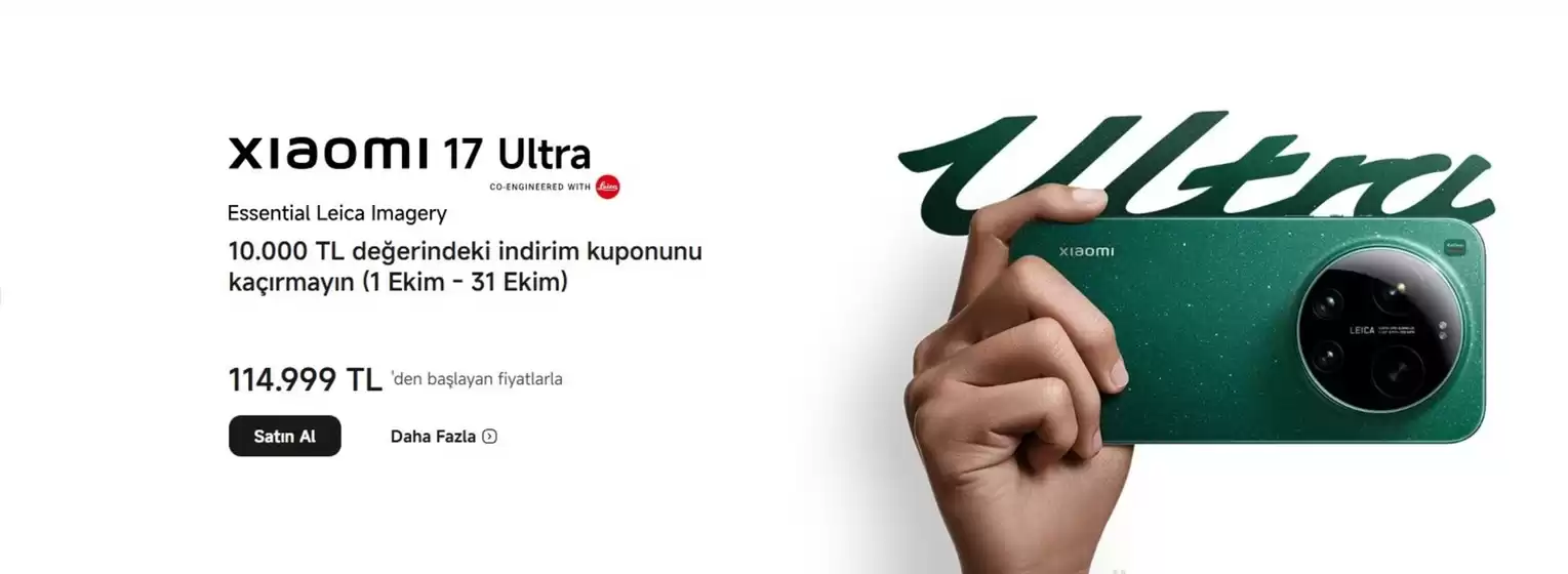 Xiaomi kataloğu, Torul | Indirim | 2026-10-19T00:00:00.000Z - 2026-11-19T00:00:00.000Z