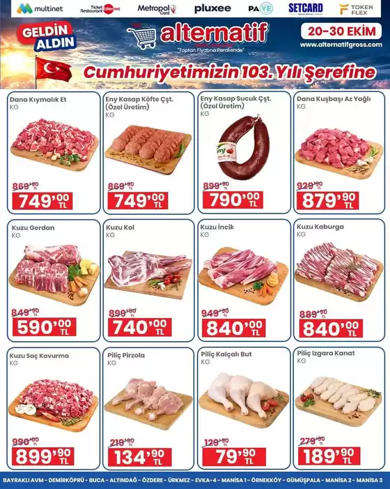 Alternatif kataloğu, Akkuyu | Fırsat avcıları için harika teklifler | 2026-10-20T00:00:00.000Z - 2026-10-30T00:00:00.000Z