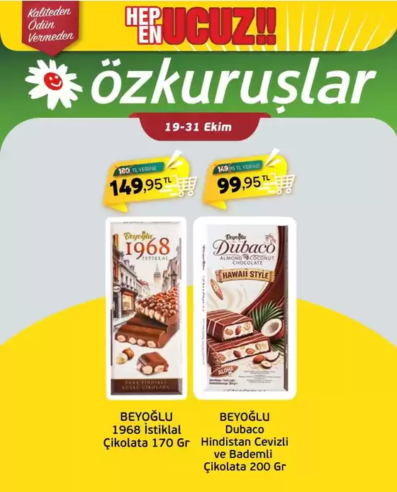 Özkuruşlar kataloğu, Beytüşşebap | Fırsat avcıları için teklifler | 2026-10-19T00:00:00.000Z - 2026-10-31T00:00:00.000Z
