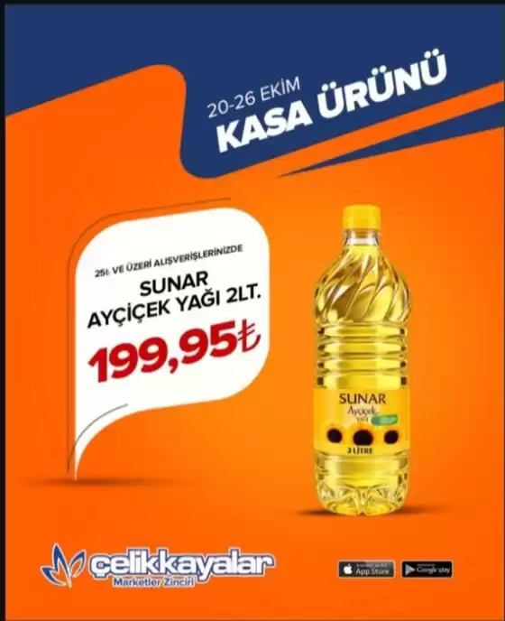 Çelikkayalar kataloğu | Ofertas | 2026-10-21T00:00:00.000Z - 2026-10-26T00:00:00.000Z