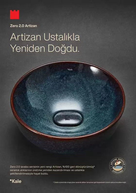 Kale kataloğu | Artizan Ustalinkla | 2026-10-21T00:00:00.000Z - 2026-12-31T00:00:00.000Z
