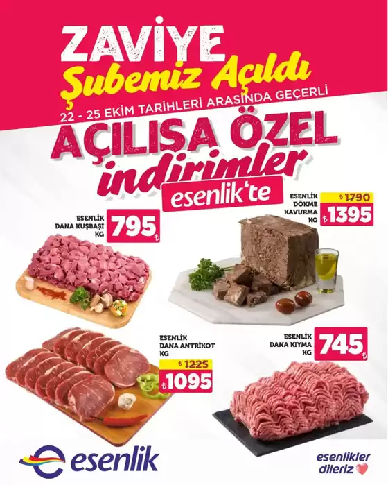 Esenlik kataloğu | Seçili ürünlerde harika indirimler | 2026-10-22T00:00:00.000Z - 2026-10-25T00:00:00.000Z