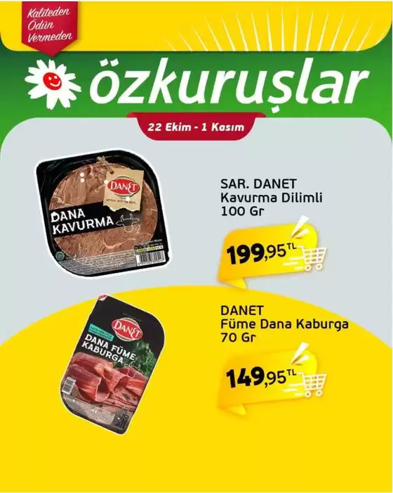 Özkuruşlar kataloğu | Tüm müşteriler için harika teklif | 2026-10-22T00:00:00.000Z - 2026-11-01T00:00:00.000Z