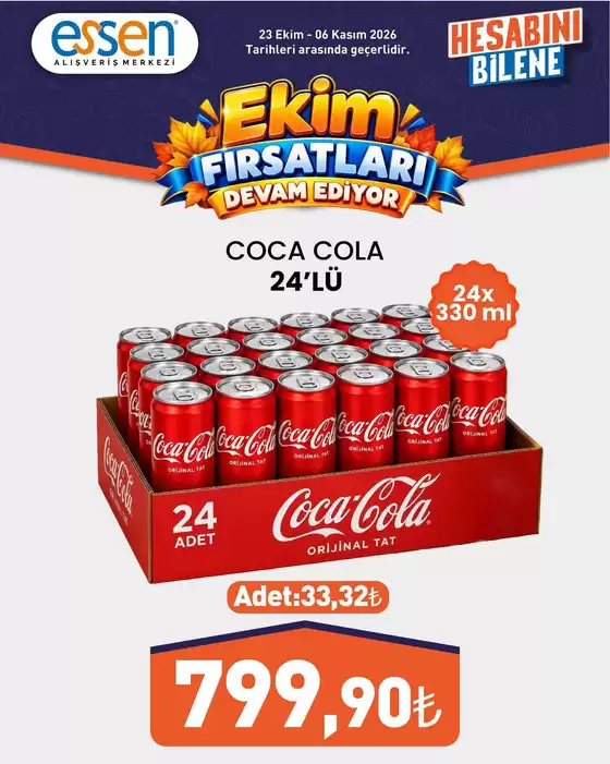 Essen AVM kataloğu | Özel fırsatlar | 2026-10-23T00:00:00.000Z - 2026-11-06T00:00:00.000Z