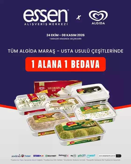 Essen AVM kataloğu | Sizin için özel teklifler | 2026-10-24T00:00:00.000Z - 2026-11-08T00:00:00.000Z