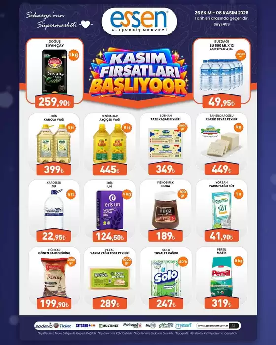 Essen AVM kataloğu | Tüm müşteriler için en iyi fırsatlar | 2026-10-26T00:00:00.000Z - 2026-11-08T00:00:00.000Z