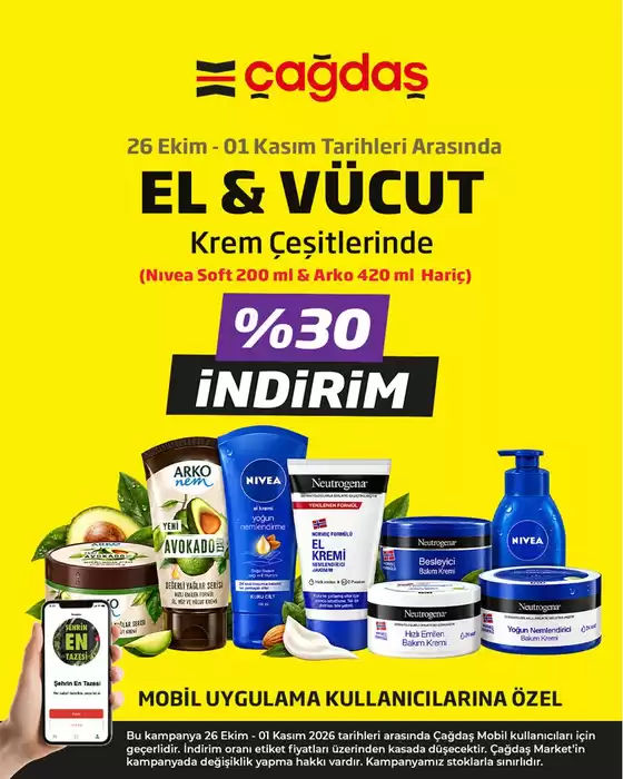 Çağdaş kataloğu | Tüm fırsat avcıları için en iyi teklifler | 2026-10-26T00:00:00.000Z - 2026-11-01T00:00:00.000Z