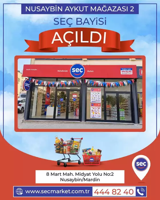 Seç Market kataloğu, Kasaba | Fırsat avcıları için harika teklifler | 2026-10-29T00:00:00.000Z - 2026-11-12T00:00:00.000Z
