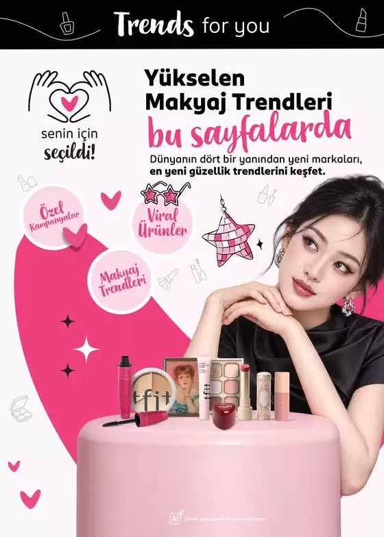Rossmann kataloğu, Çamlıhemşin | Trends for you | 2026-10-31T00:00:00.000Z - 2026-11-14T00:00:00.000Z