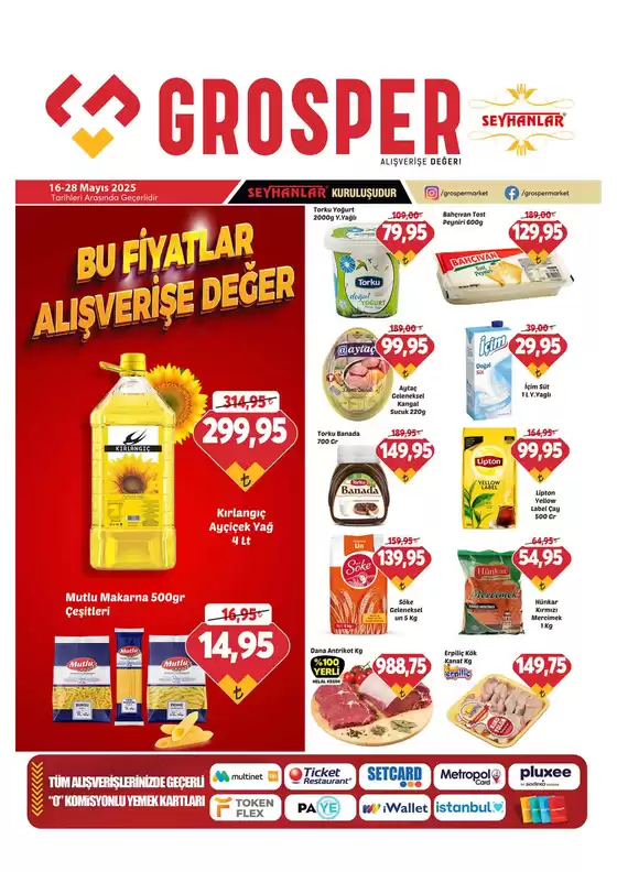 Grosper kataloğu, Pendik | Fırsat avcıları için teklifler | 2025-06-16T00:00:00.000Z - 2025-06-28T00:00:00.000Z