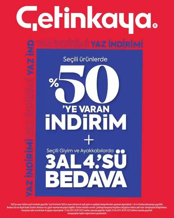Çetinkaya katalog
