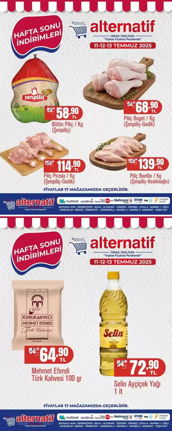 Müşterilerimiz için özel fırsatlar