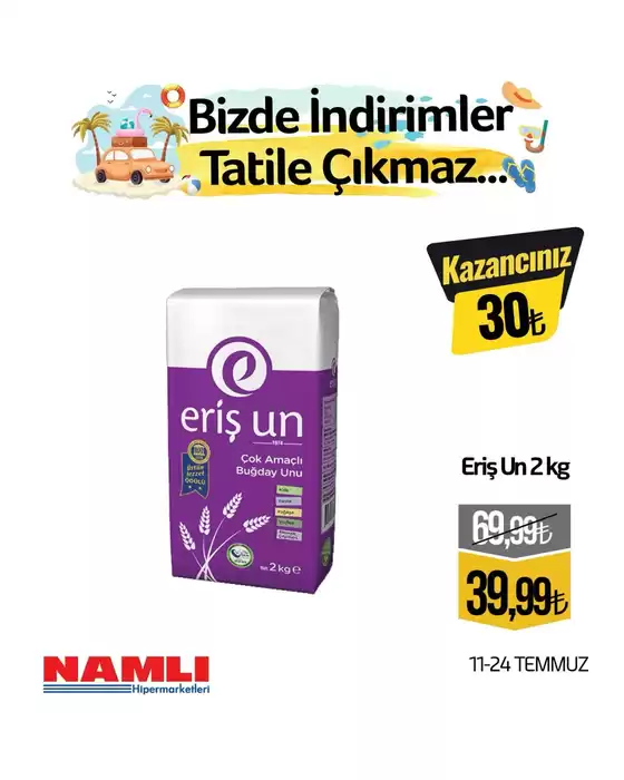Namlı Hipermarketleri katalog
