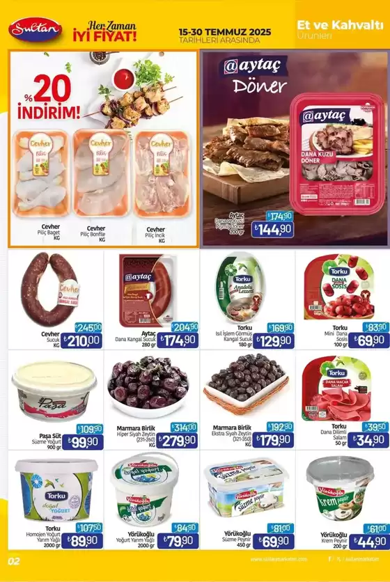 Özel fırsatlar